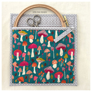 Small Mushroom Project Bag