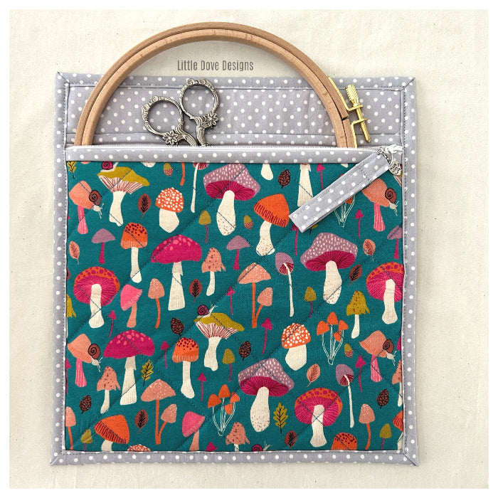 Small Mushroom Project Bag