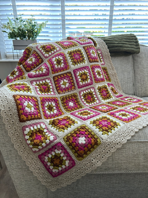Granny Square Lap Blanket