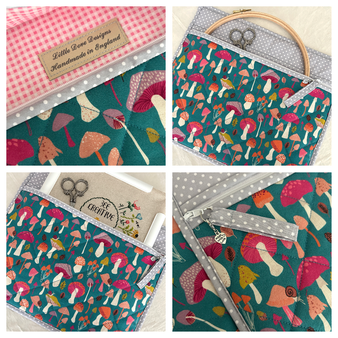 Large Mushroom Project Bag