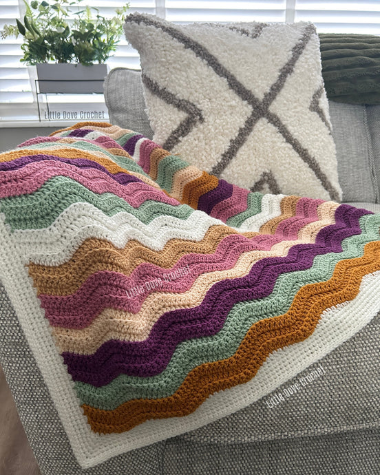 Ripple Baby Blanket