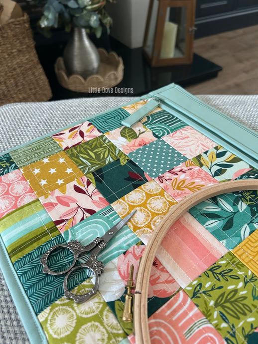 Large Willow Patchwork Project Bag