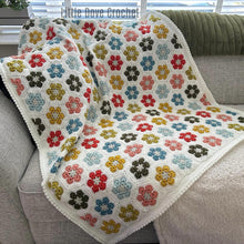 African Flower Lap Blanket