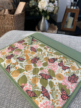 Green Butterfly Large Project Bag
