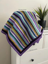 V Stitch Baby Blanket