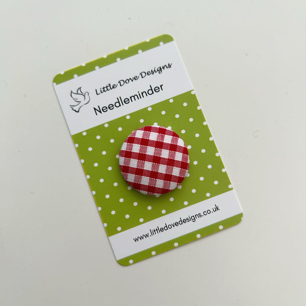 Red Gingham Needleminder