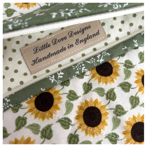 Small Sunflower Project Bag