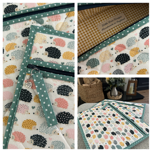 Large Hedgehog Project Bag