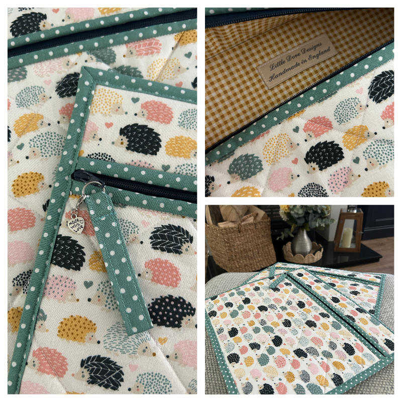 Large Hedgehog Project Bag