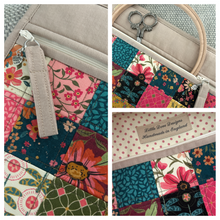 Large Sagewood Patchwork Project Bag