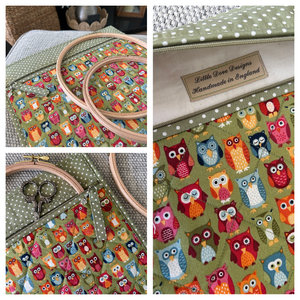 Large Owl Project Bag