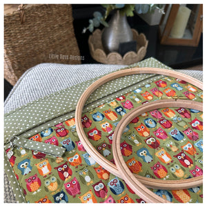 Large Owl Project Bag