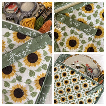 Small Sunflower Project Bag