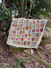 Green Granny Circle Lap Blanket